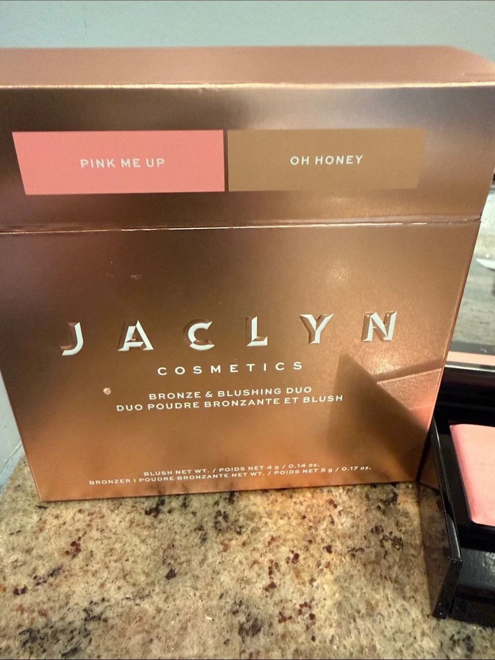Jaclyn Pink Me Up & Oh Honey Bronze & Blushing Duo NIB